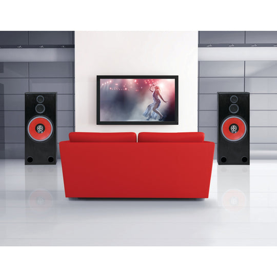 BIC America RtR 15-In. 3-Way Tower Floor Speaker, 325W, Black - view 6