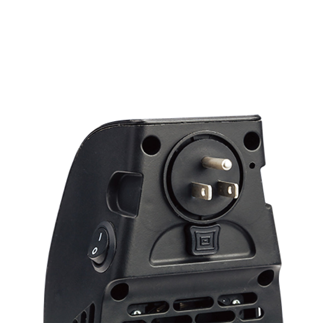 Brentwood 350W Plug-In Wall Outlet Ceramic Space Heater with Digital Thermostat & 12-Hr Timer - view 3