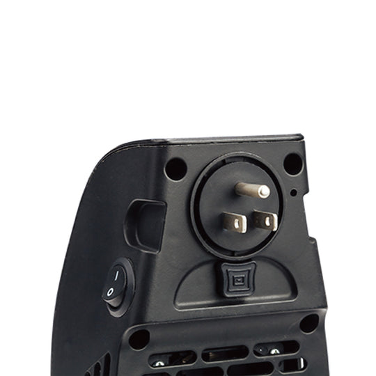 Brentwood 350W Plug-In Wall Outlet Ceramic Space Heater with Digital Thermostat & 12-Hr Timer - view 3