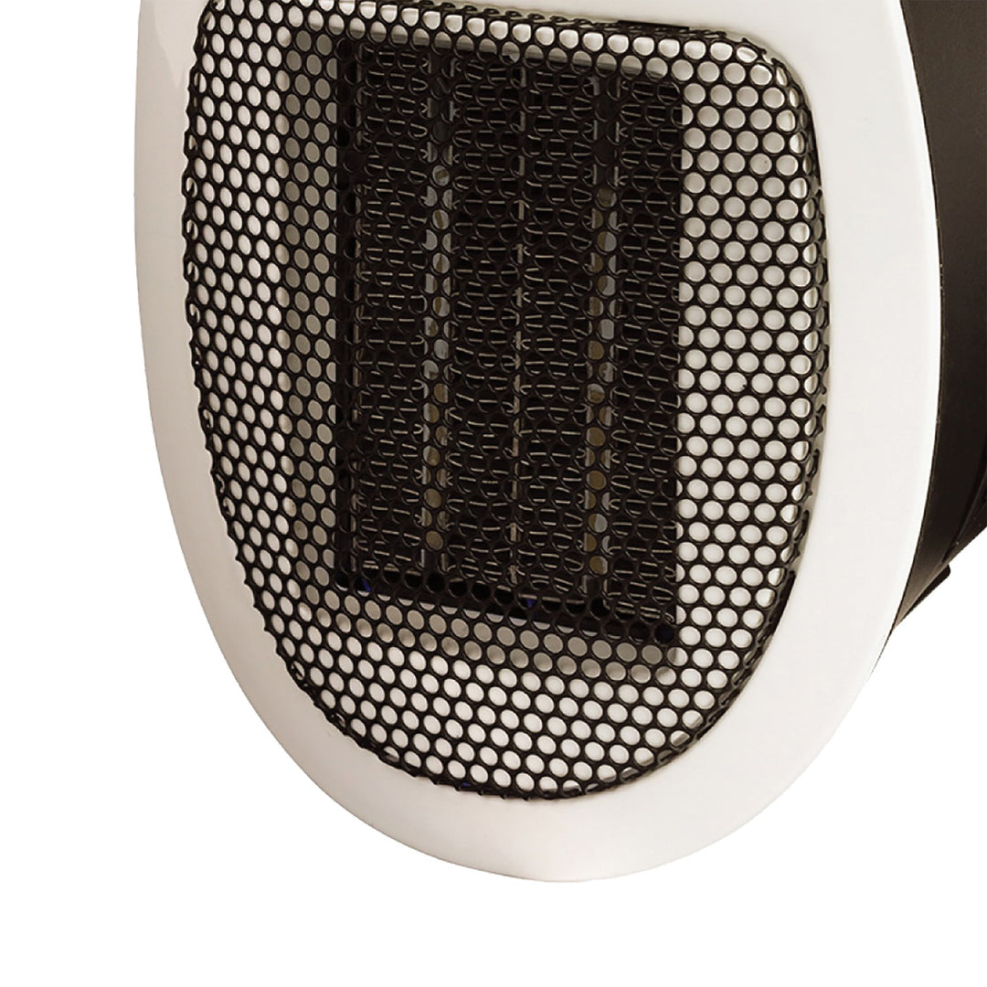 Brentwood 350W Plug-In Wall Outlet Ceramic Space Heater with Digital Thermostat & 12-Hr Timer - view 6