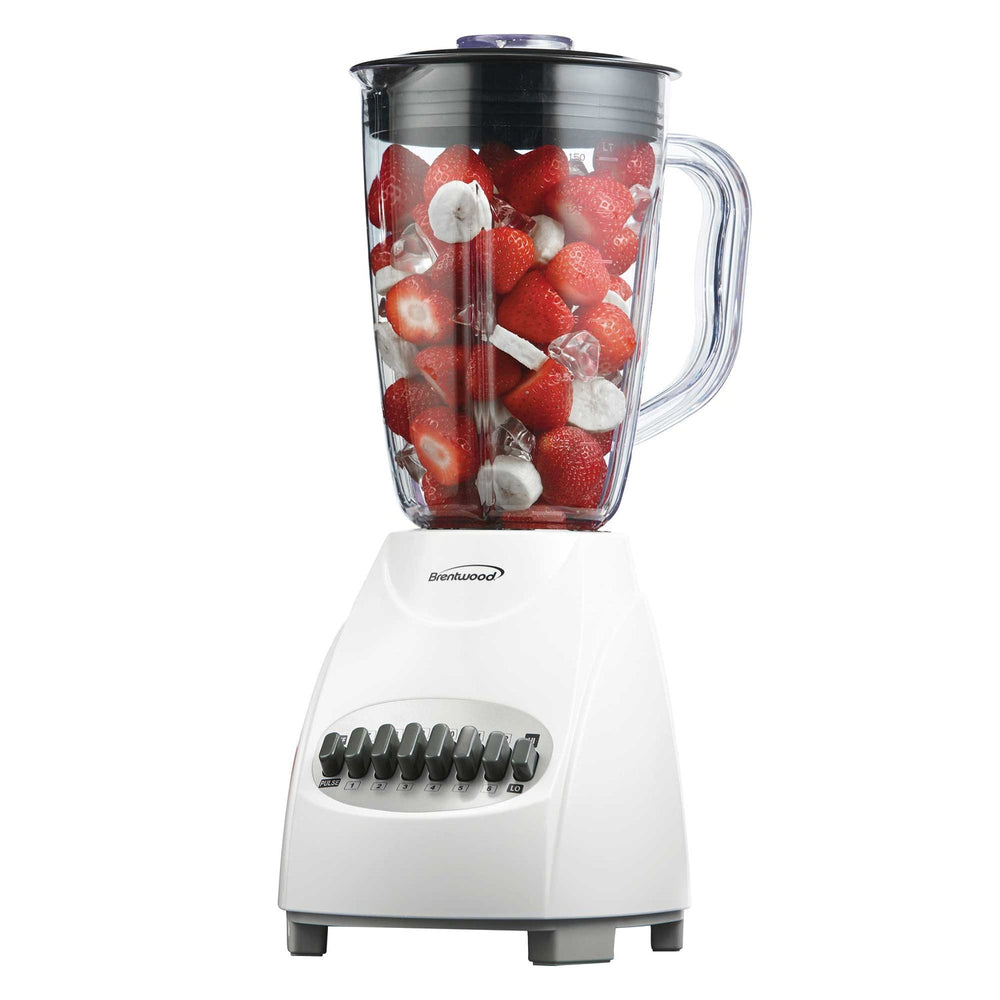 Brentwood 50 Oz. 12-Speed 350W Electric Blender, White - view 2