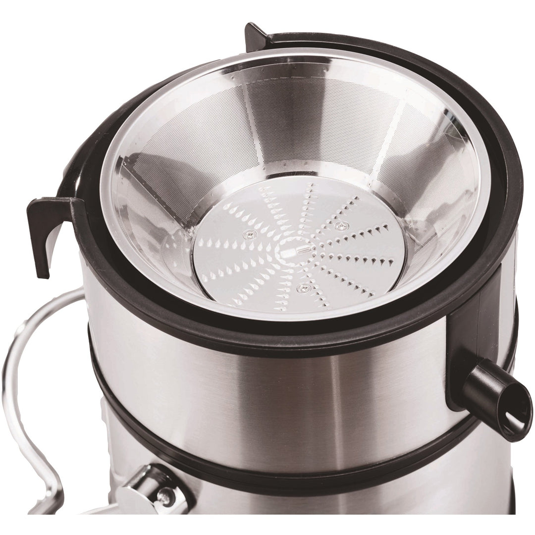 Brentwood 800W Stainless Steel Juice Extractor with Wide Feed Chute & 34-Oz. Jar - view 7