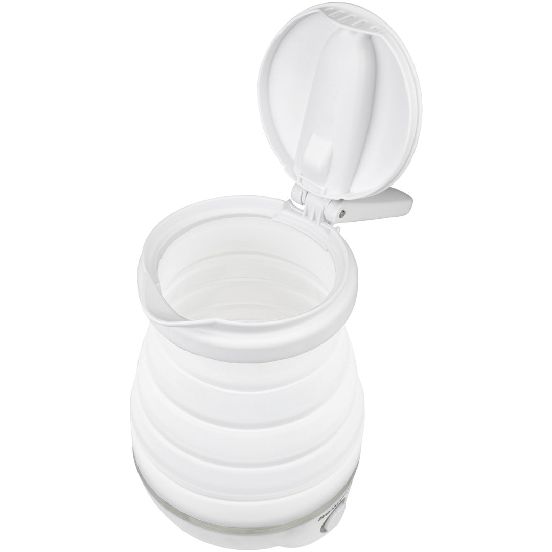 Brentwood Collapsible Dual-Voltage Travel Electric Kettle, 0.8 L, White - view 5