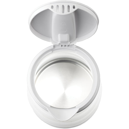 Brentwood Collapsible Dual-Voltage Travel Electric Kettle, 0.8 L, White - view 6