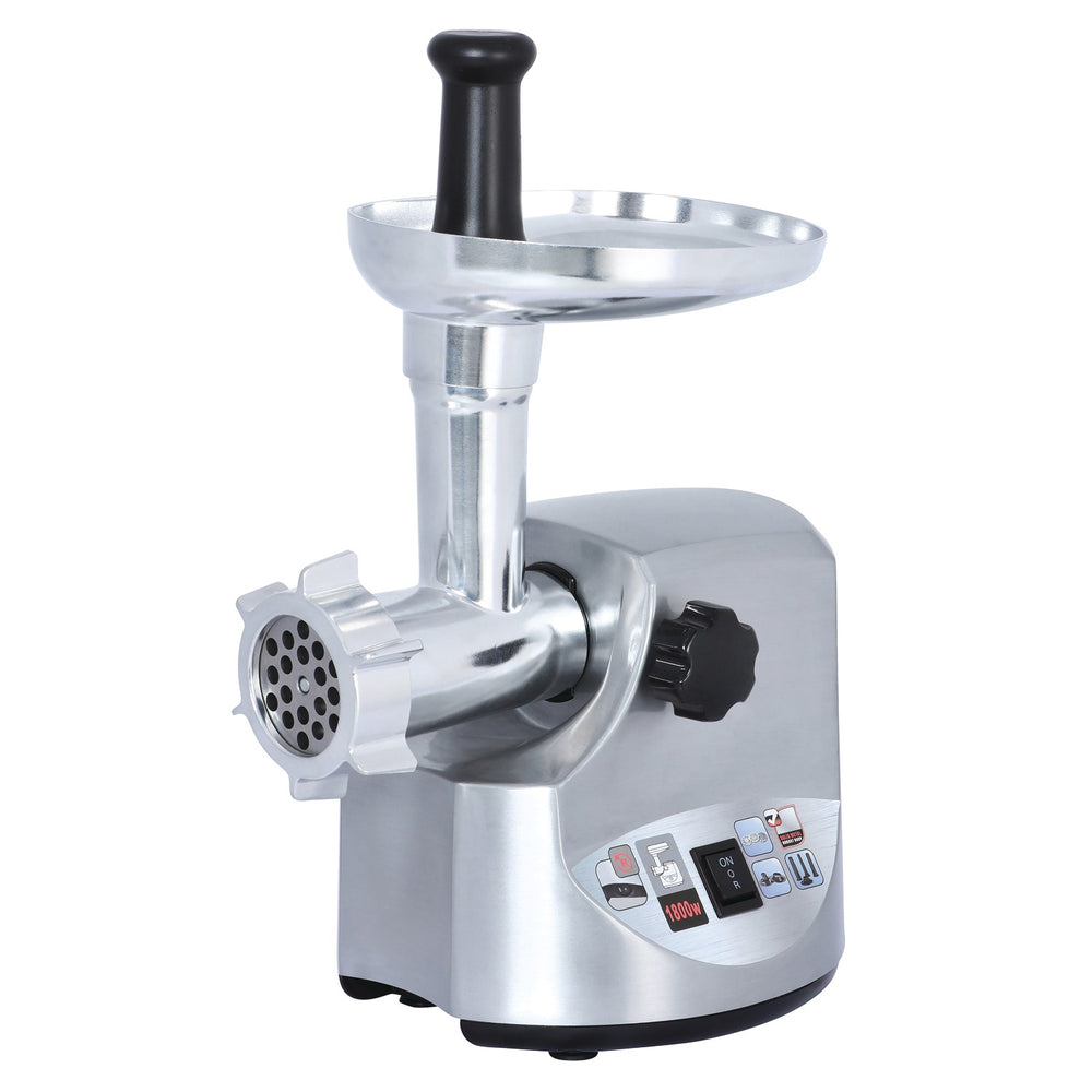 Brentwood Select Heavy-Duty 1800W Electric Meat Grinder with Sausage & Kubbe Attachments - view 2