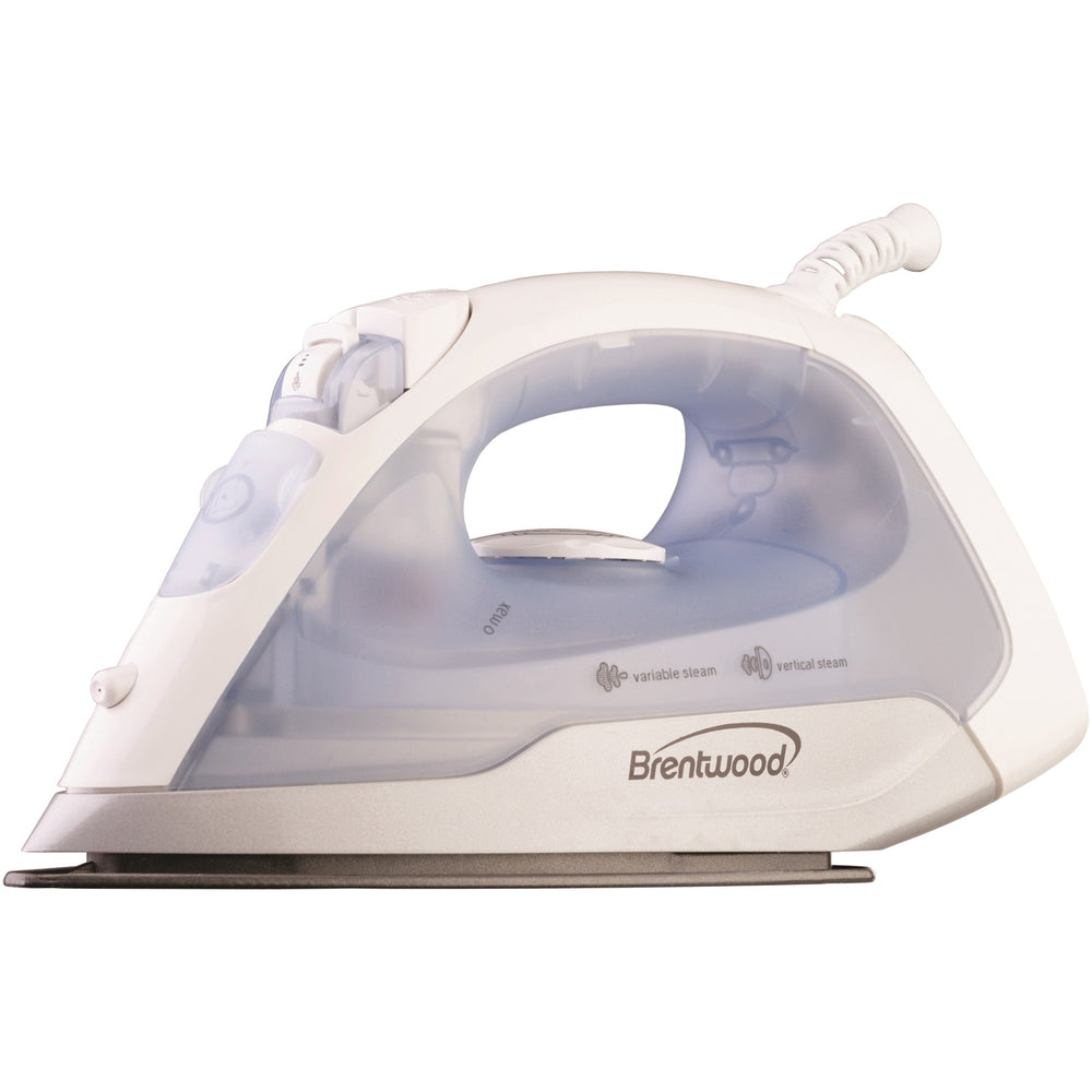 Brentwood Nonstick Steam Iron with Vertical Steam, 1000W, Silver - view 2