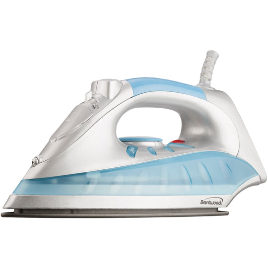 Brentwood Full-Size Nonstick Steam Iron with Vertical Steam, 1200W, Silver - view 2