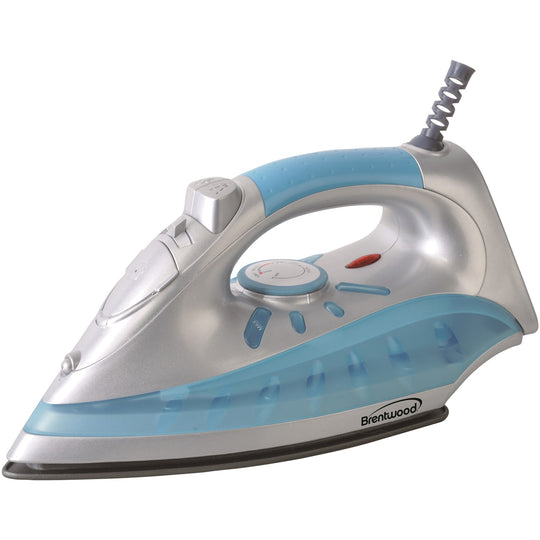 Brentwood Full-Size Nonstick Steam Iron with Vertical Steam, 1200W, Silver - view 3