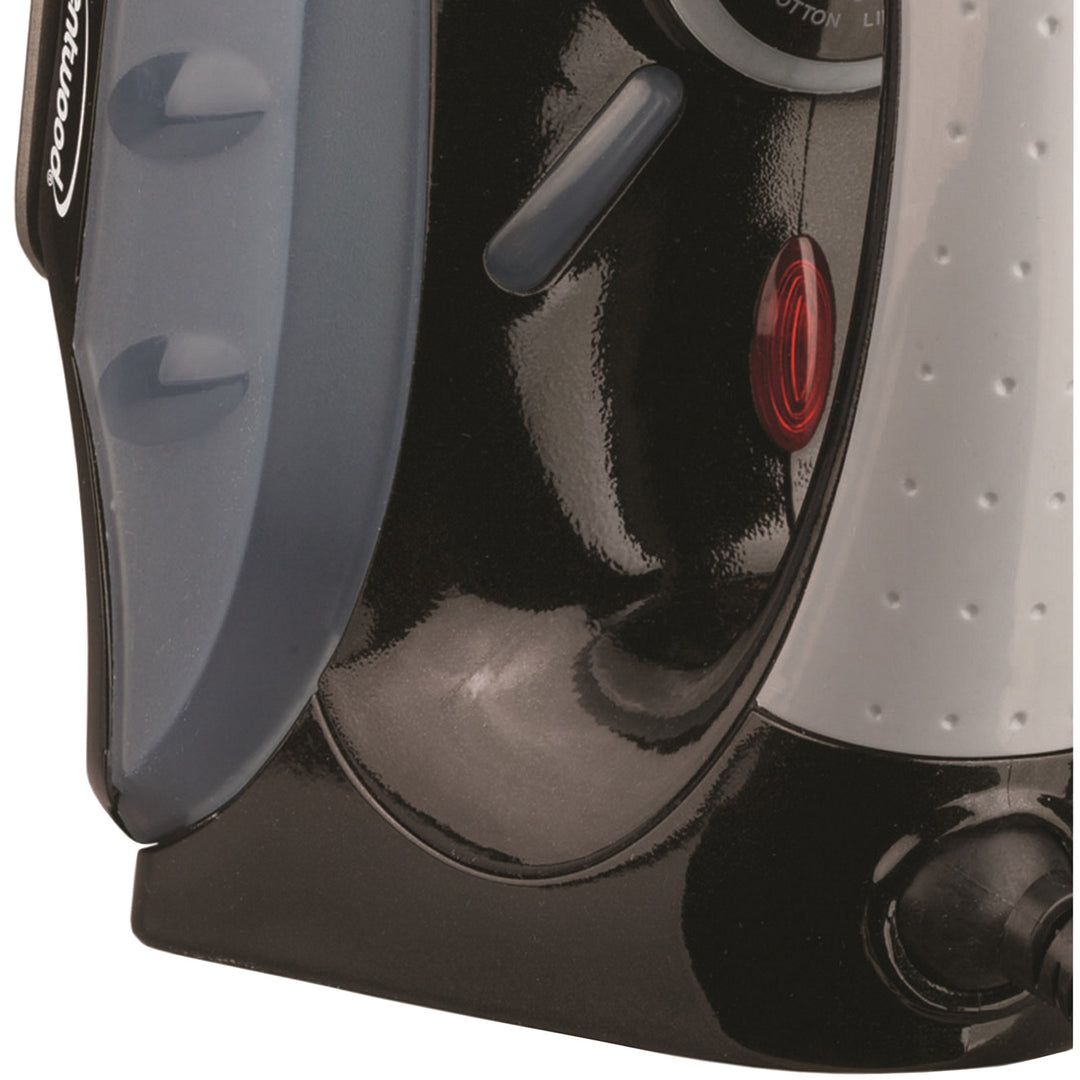 Brentwood Full-Size Nonstick Steam Iron with Vertical Steam, 1200W, Black - view 11