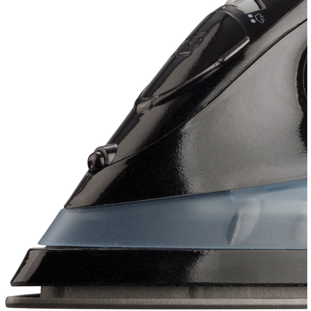 Brentwood Full-Size Nonstick Steam Iron with Vertical Steam, 1200W, Black - view 4