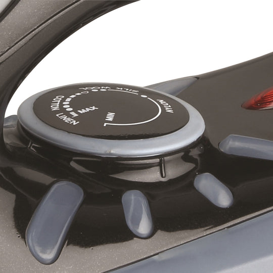 Brentwood Full-Size Nonstick Steam Iron with Vertical Steam, 1200W, Black - view 7