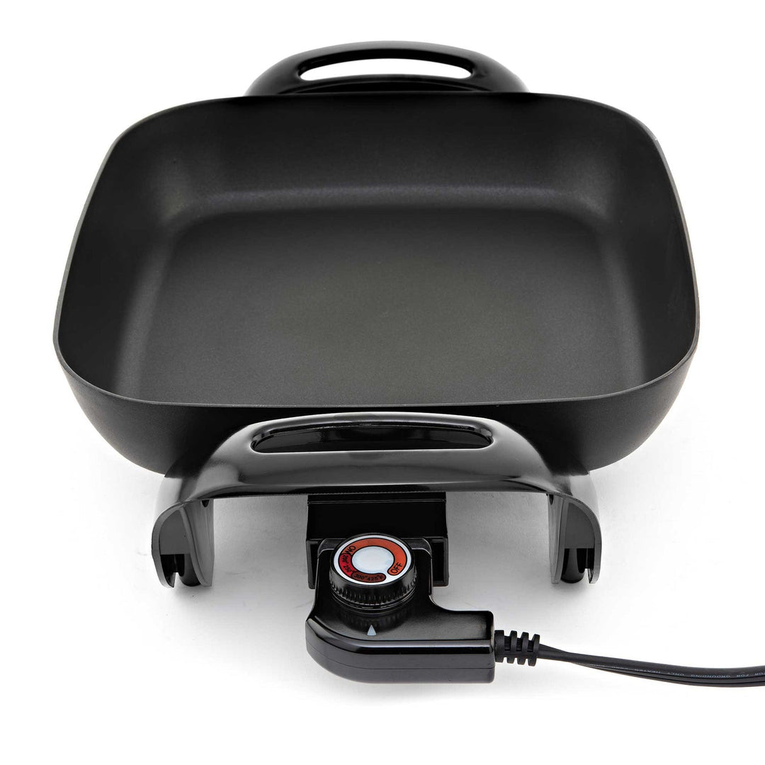 Brentwood 12 In. 1,300W Nonstick Electric Skillet with Glass Lid - view 4