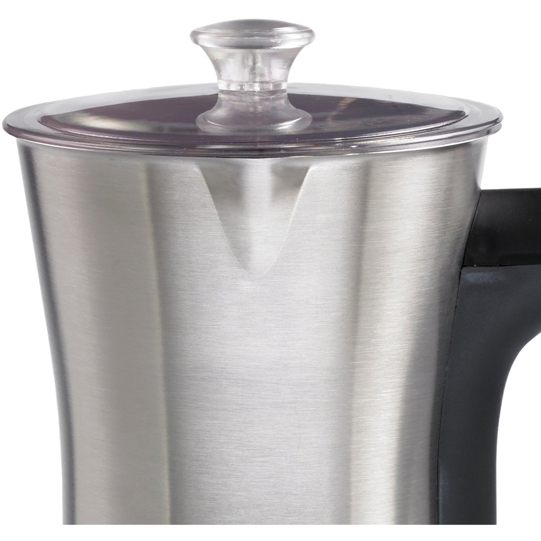 Brentwood 4-Cup 800W Electric Turkish Coffee Maker, Stainless Steel - view 3