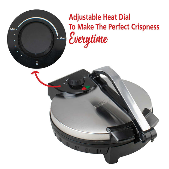 Brentwood 8 In. 1,200W Nonstick Electric Tortilla Maker - view 6