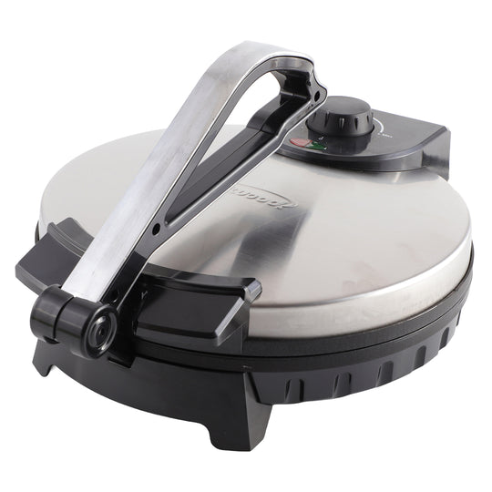 Brentwood 12-In. Nonstick Electric Tortilla & Roti Maker, 1200W