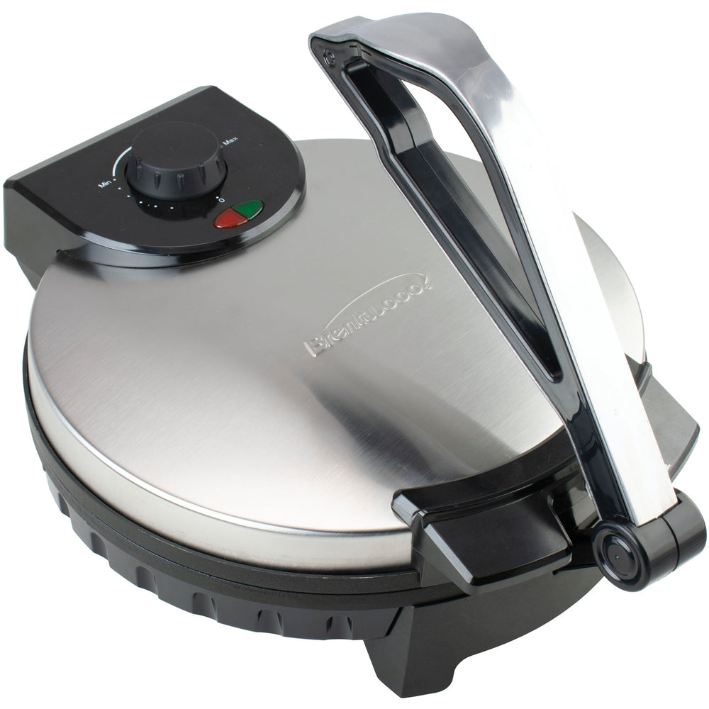 Brentwood 12-In. Nonstick Electric Tortilla & Roti Maker, 1200W - view 2