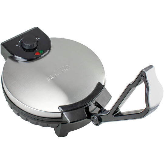Brentwood 12-In. Nonstick Electric Tortilla & Roti Maker, 1200W - view 3