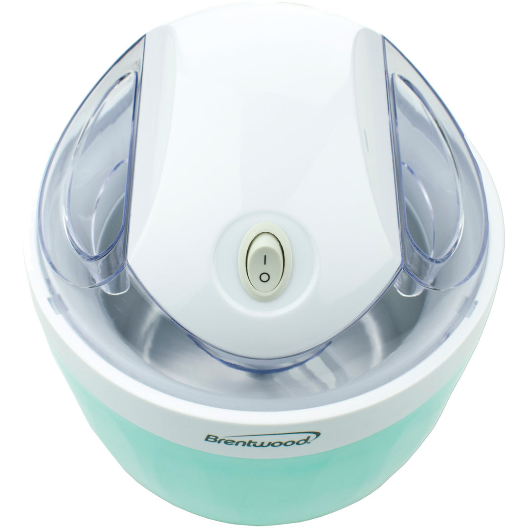 Brentwood 1-Qt. Ice Cream, Sorbet & Frozen Yogurt Maker, Blue - view 3