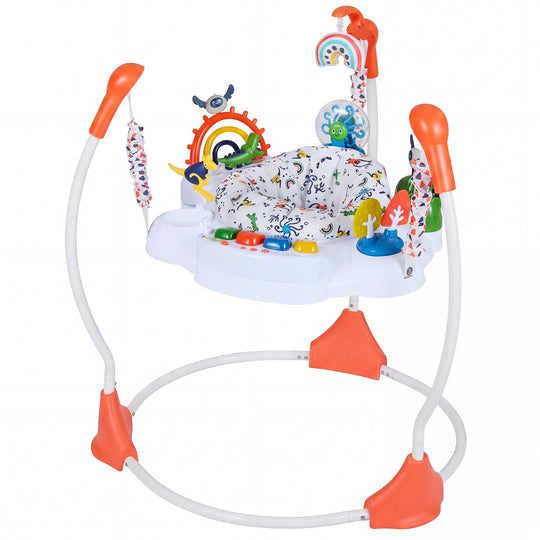 Baby Activity Center Baby Jumper and Bouncer with 6 Interactive Toys Lights and Music