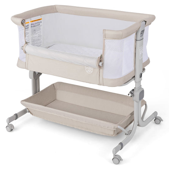Bedside Sleeper Bassinet with 6-Level Adjustable Height