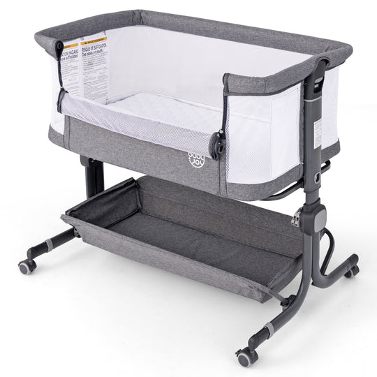 Bedside Sleeper Bassinet with 6-Level Adjustable Height