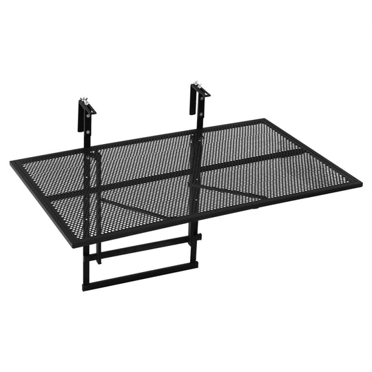 31.5 Inch Large Metal Folding Bar Table with 5