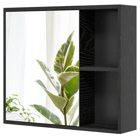 Bathroom Medicine Cabinet with Single Mirror Door
