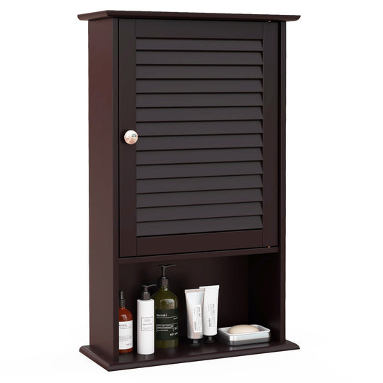 27.5 Inch H Wall Hanging Bathroom Storage Cabinet