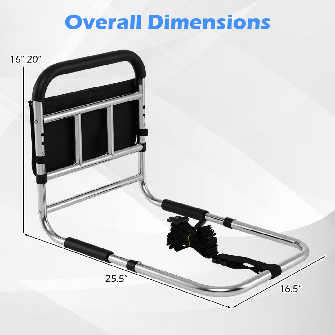 Bed Rails for Elderly Adults and Height Adjustable Bed Assist Safety Railings
