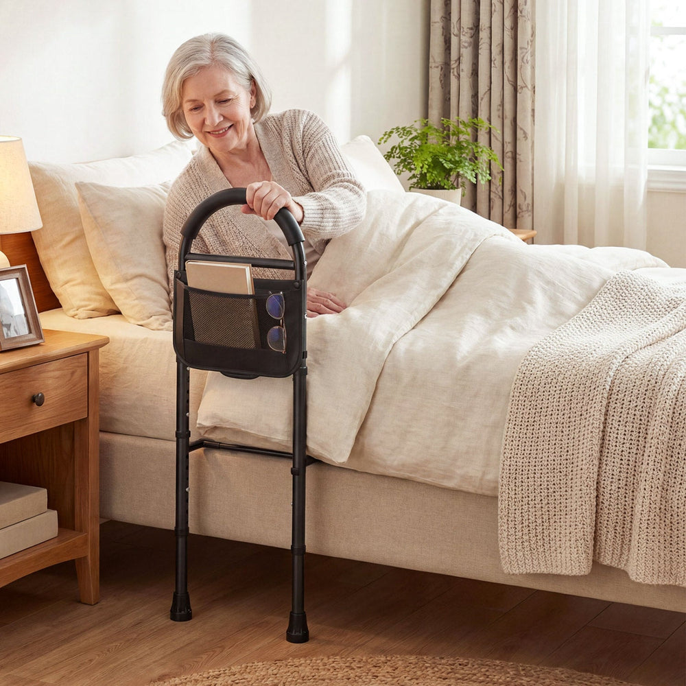 Bed Rails for Elderly Adults Safety Height Adjustable Bed Assist Railings