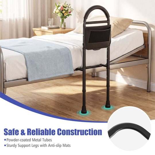 Bed Rails for Elderly Adults Safety Height Adjustable Bed Assist Railings