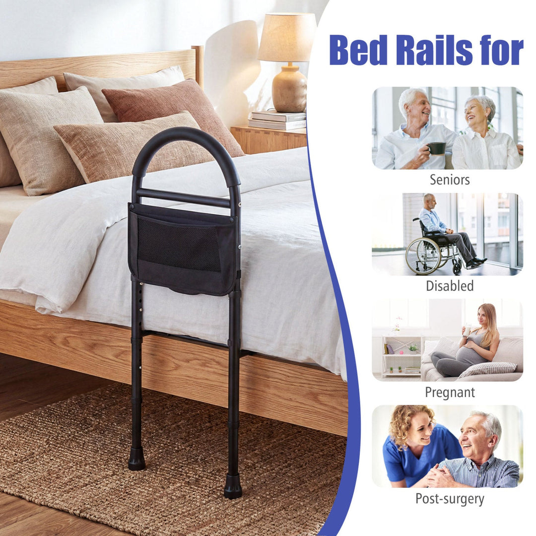Bed Rails for Elderly Adults Safety Height Adjustable Bed Assist Railings