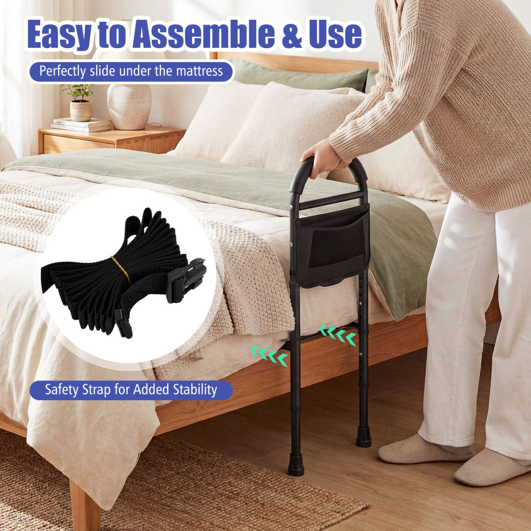 Bed Rails for Elderly Adults Safety Height Adjustable Bed Assist Railings