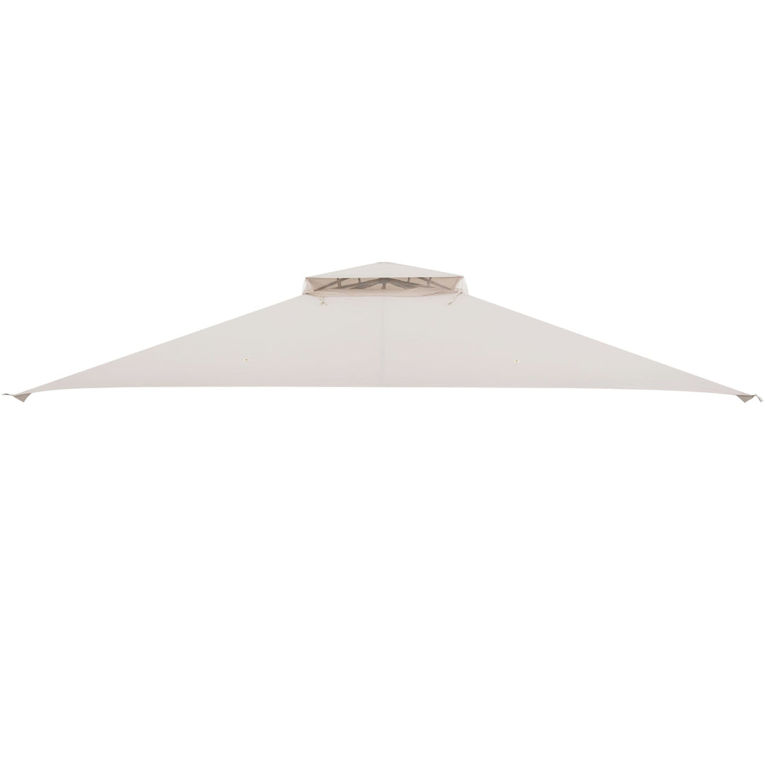 10 x 12 Feet Gazebo Replacement Top with Air Vent and Drainage Holes