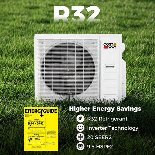 Blast Pro 38000 BTU 4 Zone 20 SEER2 Mini Split AC with Heat Pump