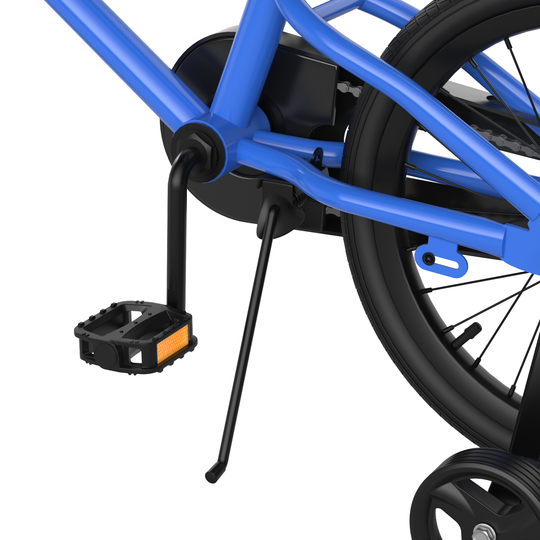 18 Feet Kids Bike with Removable Training Wheels-Blue