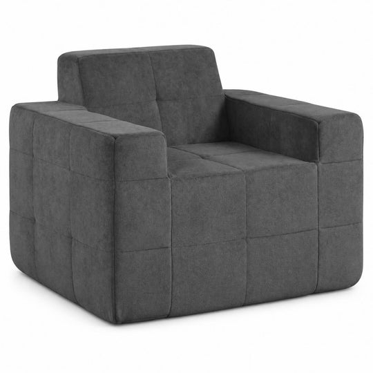 Cloud Sofa Chair with Terry Cloth Upholstery