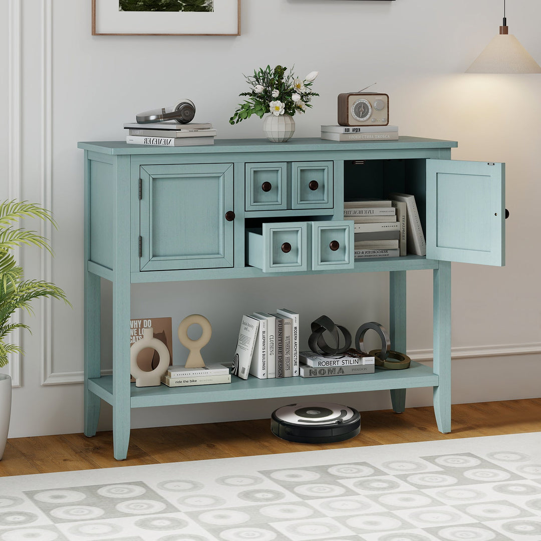 Buffet Sideboard Cabinet with 2 Doors and 2 Drawers