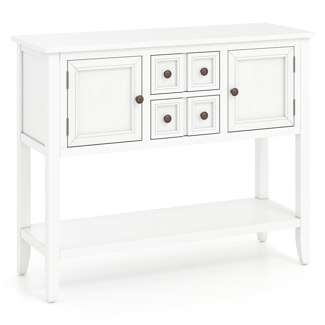 Buffet Sideboard Cabinet with 2 Doors and 2 Drawers