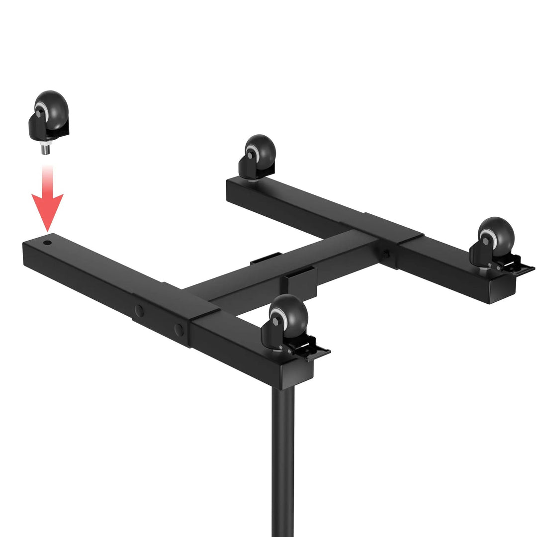 CTA Digital Height-Adjustable Floor Stand for 13 to 42 In. Displays - view 8