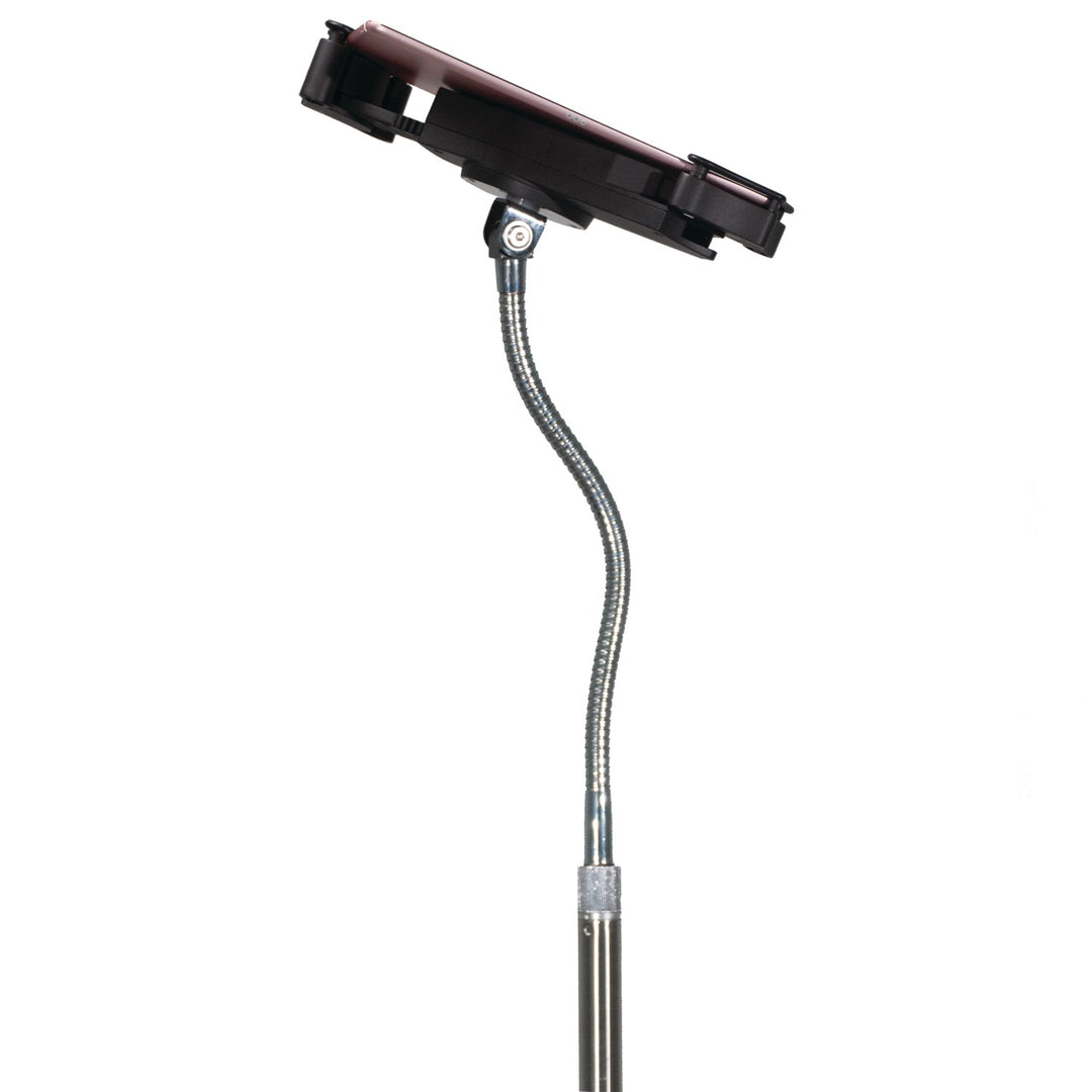 CTA Digital Compact Gooseneck Floor Stand for 7-13 In. Tablets & iPad with Rolling Base - view 12