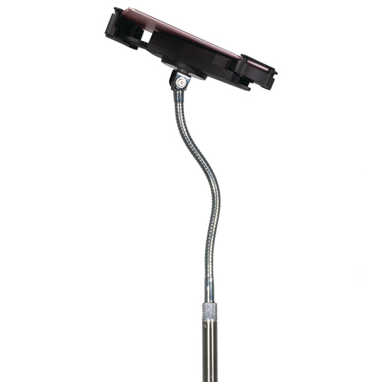 CTA Digital Compact Gooseneck Floor Stand for 7-13 In. Tablets & iPad with Rolling Base - view 12