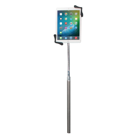 CTA Digital Compact Gooseneck Floor Stand for 7-13 In. Tablets & iPad with Rolling Base - view 14