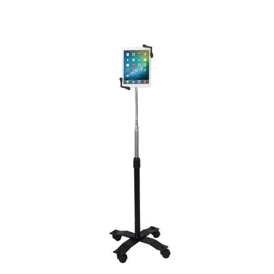CTA Digital Compact Gooseneck Floor Stand for 7-13 In. Tablets & iPad with Rolling Base - view 15