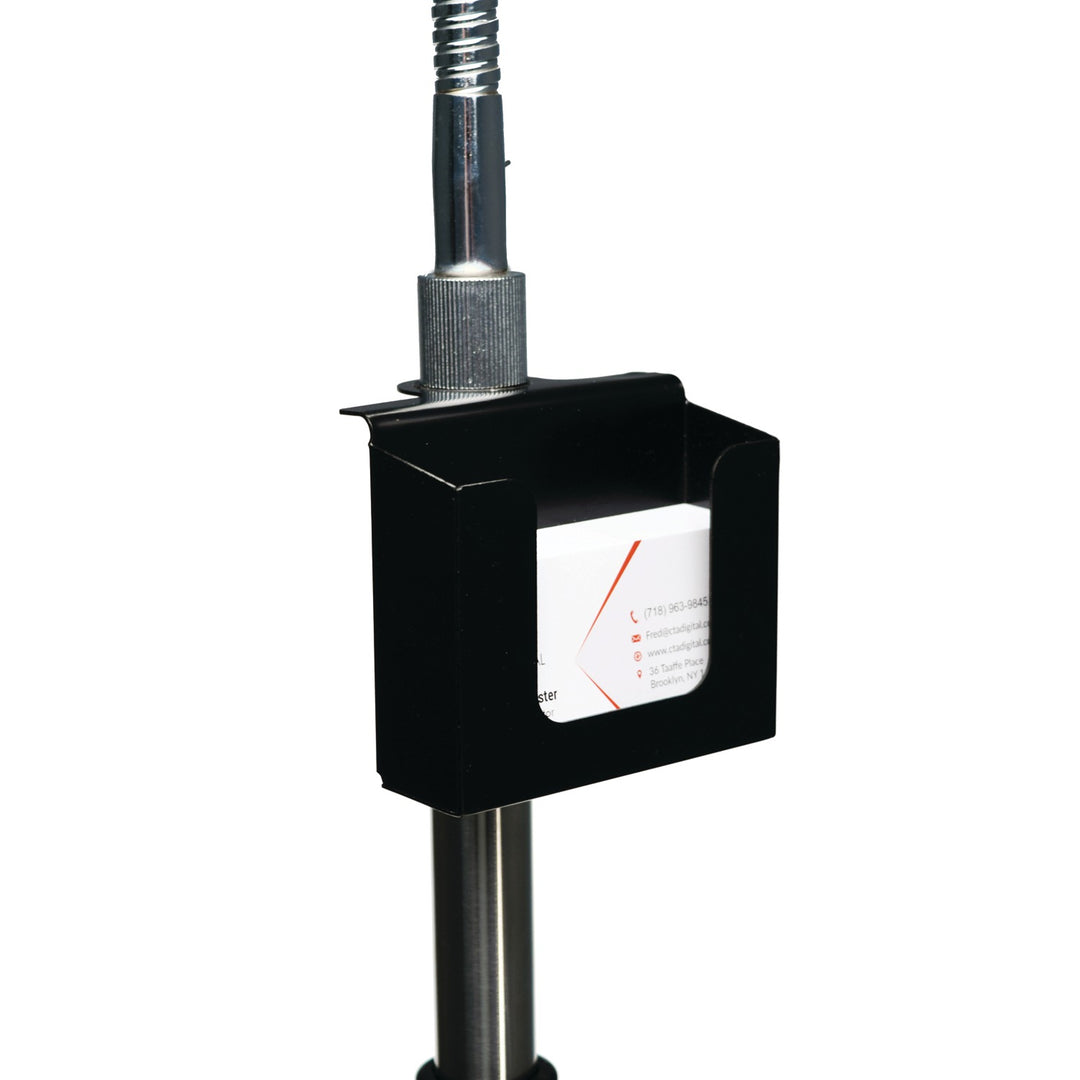 CTA Digital Compact Gooseneck Floor Stand for 7-13 In. Tablets & iPad with Rolling Base - view 9
