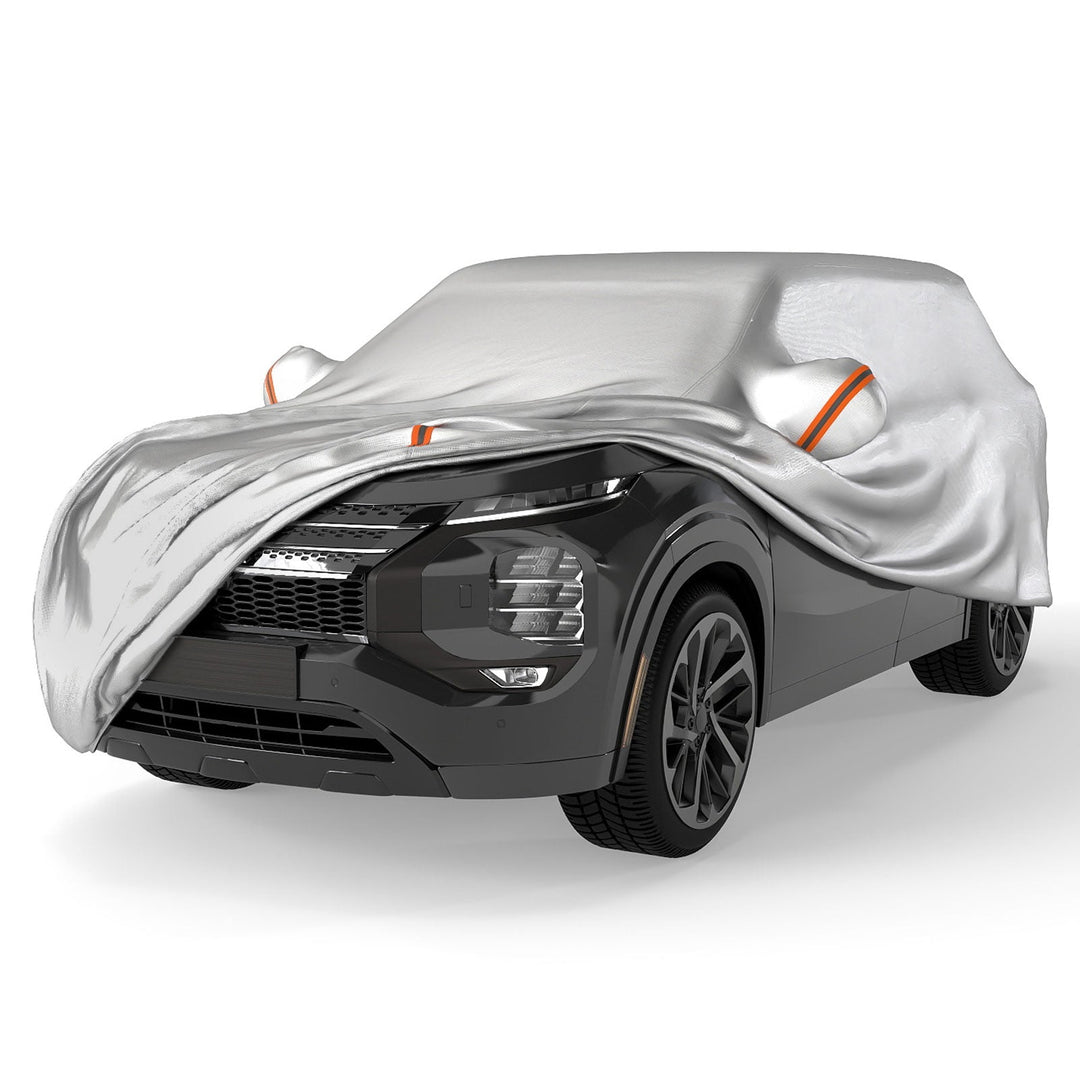 Car Cover for Automobiles 190 Inch Rain Sun UV Protection Universal Fit SUV Chevrolet Hyundai Kia Mazda