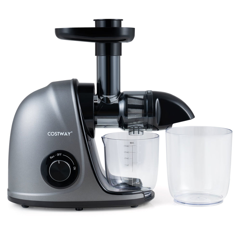 Cold Press Juicer Machine with 95% Juice Yield - Silver