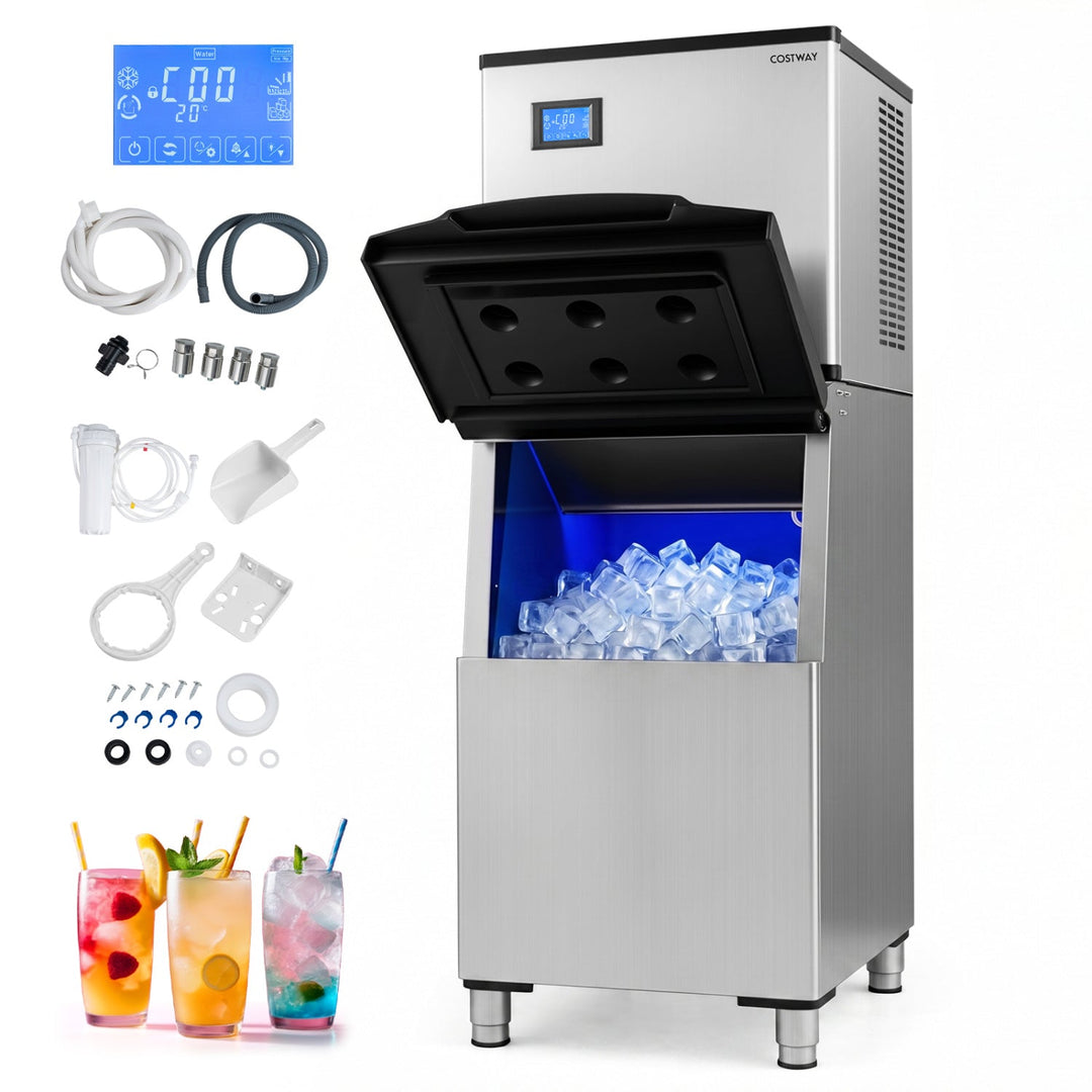Freestanding Commercial Ice Maker 450 lbs/24H