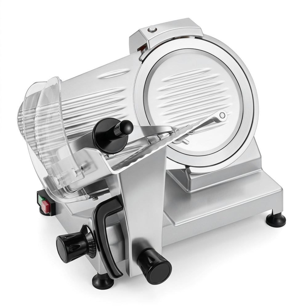 Commercial Meat Slicer with 10" Blade & Adjustable Thickness