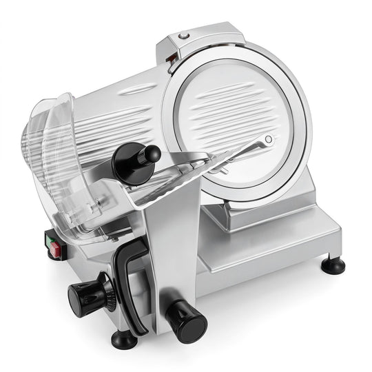 Commercial Meat Slicer with 10" Blade & Adjustable Thickness